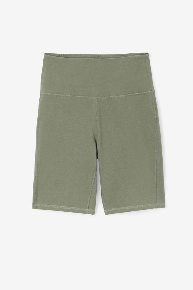 Fila Shorts Womens Olive - Marlowe High Rise Bike - Philippines 3124576-XG